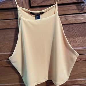 Golden yellow cami tank